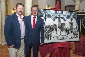 Sevilla, 05/10/2017. Presentación de los actos y del cartel conmemorativo del 150 aniversario del Círculo Mercantil e Industrial de Sevilla.